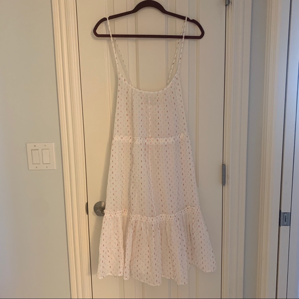 NWOT Madewell Rainbow Swim Cover Up
